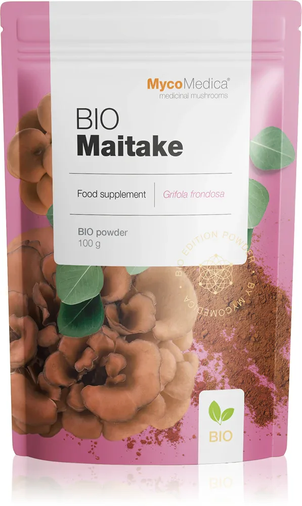 Биологически активная добавка MycoMedica Maitake BIO, порошок, с грибным экстрактом, 100 г