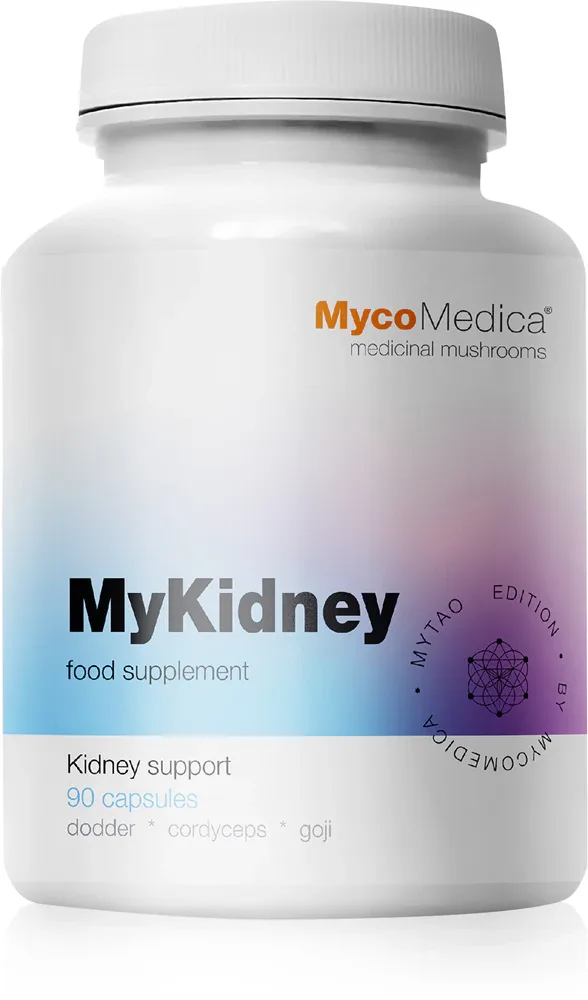 Биологически активная добавка MycoMedica MyKidney, в капсулах, для жизненного тонуса, 90 капсул