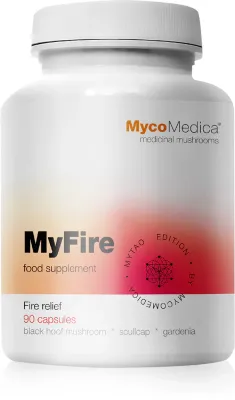 Биологически активная добавка MycoMedica MyFire, в капсулах, с грибными экстрактами, 90 капсул