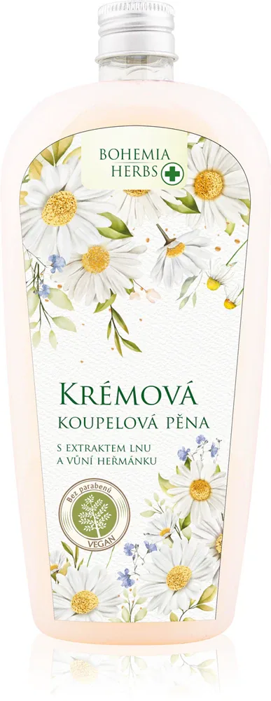 Bohemia Gifts & Cosmetics Bohemia Herbs Chamomile - Пена для ванны Bohemia Gifts Cosmetics Bohemia Herbs Chamomile для любого типа кожи, 500 мл, 500 мл