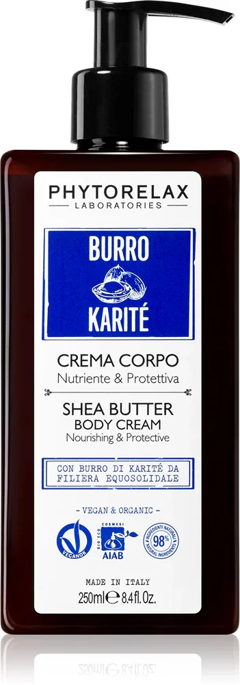Phytorelax Laboratories Shea Butter - Питательное молочко для тела, 250 мл