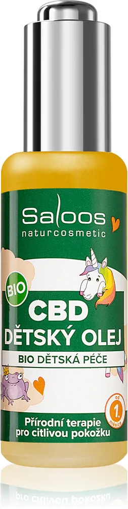 Saloos CBD - Смягчающее масло для детей, 50 мл