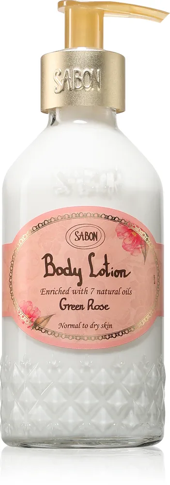 Sabon Bottle Green Rose - Млечко для тела, 200 мл
