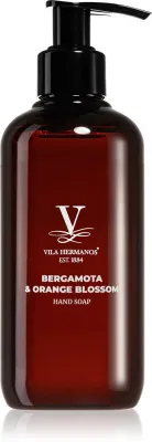 Vila Hermanos Apothecary Bergamot & Orange Blossom - Жидкое мыло для рук с ароматом, 250 мл