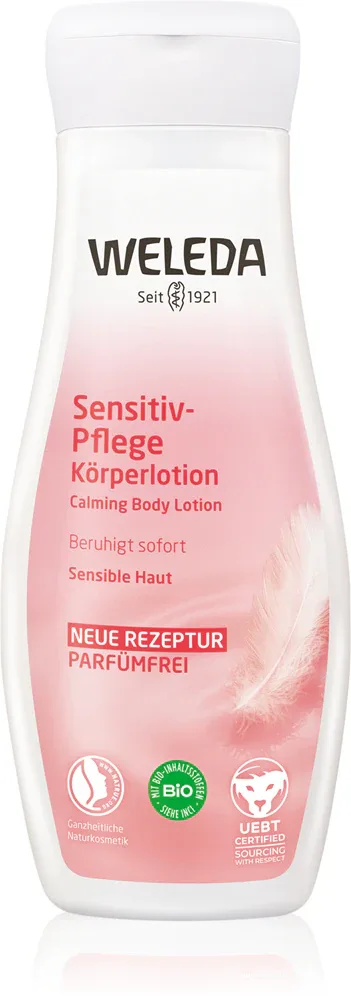 Weleda Sensitive - Нежное молочко для тела для чувствительной кожи, 200 мл