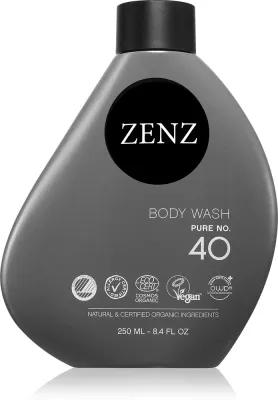 ZENZ Organic Pure No. 40 - Увлажняющий гель для душа для чувствительной кожи, 250 мл