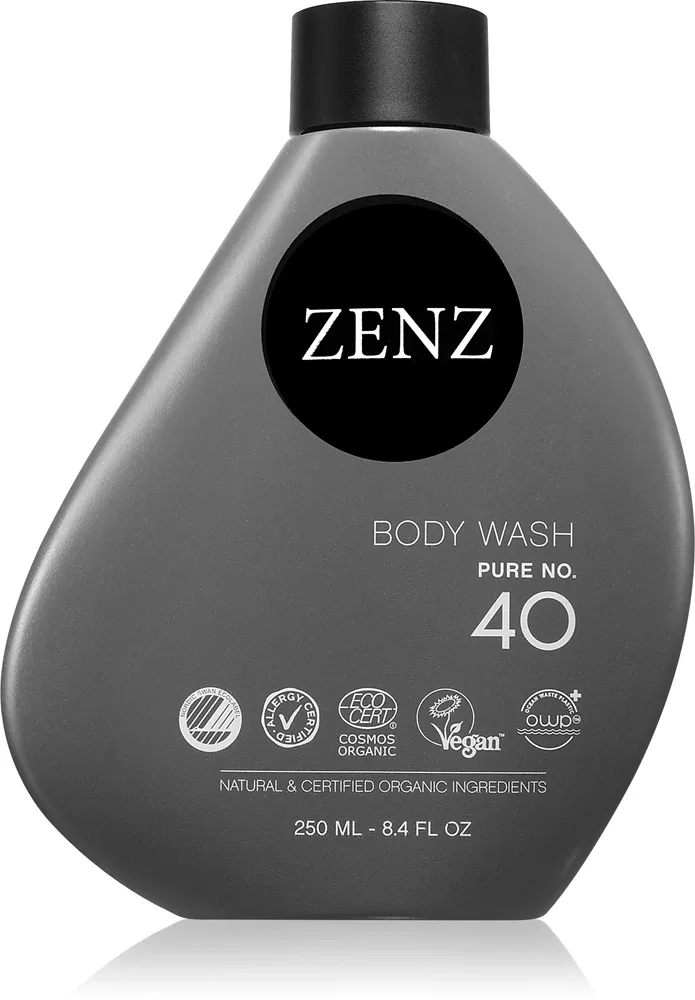 ZENZ Organic Pure No. 40 - Увлажняющий гель для душа для чувствительной кожи, 250 мл