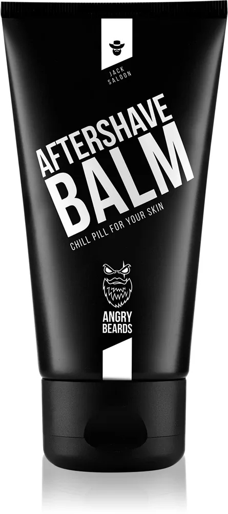 Бальзам после бритья Angry Beards Jack Saloon Aftershave успокаивающий, увлажняющий, 75 мл