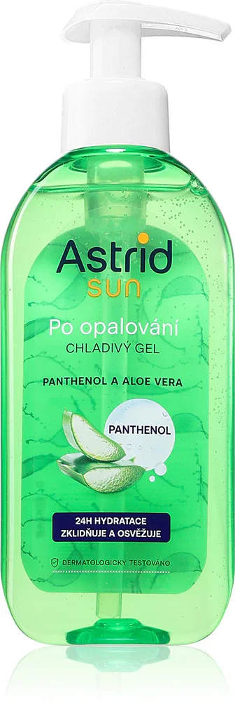 Astrid Sun - Охлаждающий гель после загара с пантенолом, 200 мл