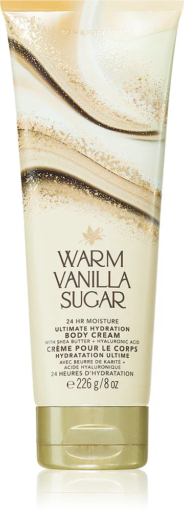 Bath & Body Works Warm Vanilla Sugar - Крем для тела Bath Body Works Warm Vanilla Sugar питательный, для всех типов кожи, 226 г, 226 г