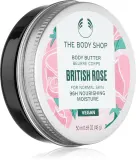 The Body Shop British Rose Body Butter - Масло для тела с питательным действием, 50 мл — фото 1