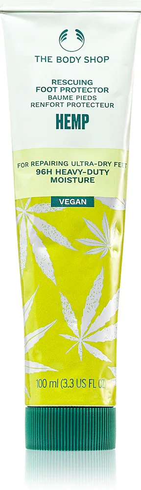 Крем для ног The Body Shop Hemp Foot Protector смягчающий, для сухой кожи, 100 мл