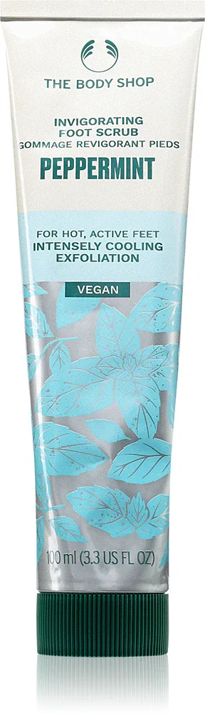 The Body Shop Peppermint Foot Scrub - Пилинг с мятой, 100 мл