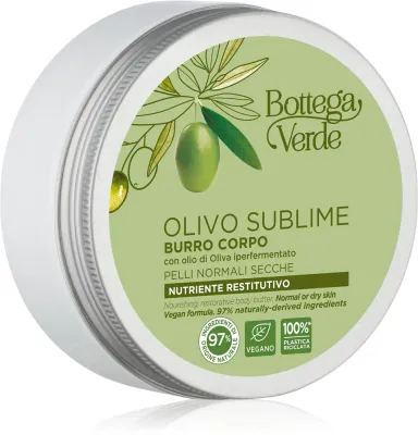 Масло для тела Bottega Verde Olivo Sublime питательное, с маслом ши и какао, 150 мл
