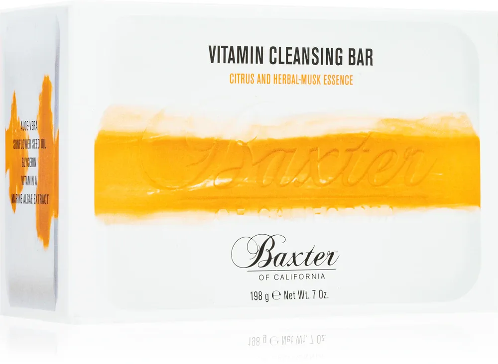 Baxter of California Vitamin Cleansing Bar Citrus and Herbal-Musk - Питательное масло для душа, 198 г
