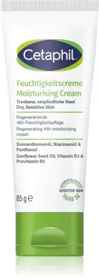 Крем для лица и тела Cetaphil Moisturizing Cream увлажняющий, для очень сухой и чувствительной кожи, 85 г