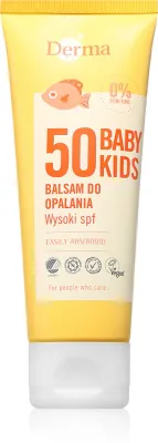 Derma Kids - Детский крем для загара SPF 50, 75 мл