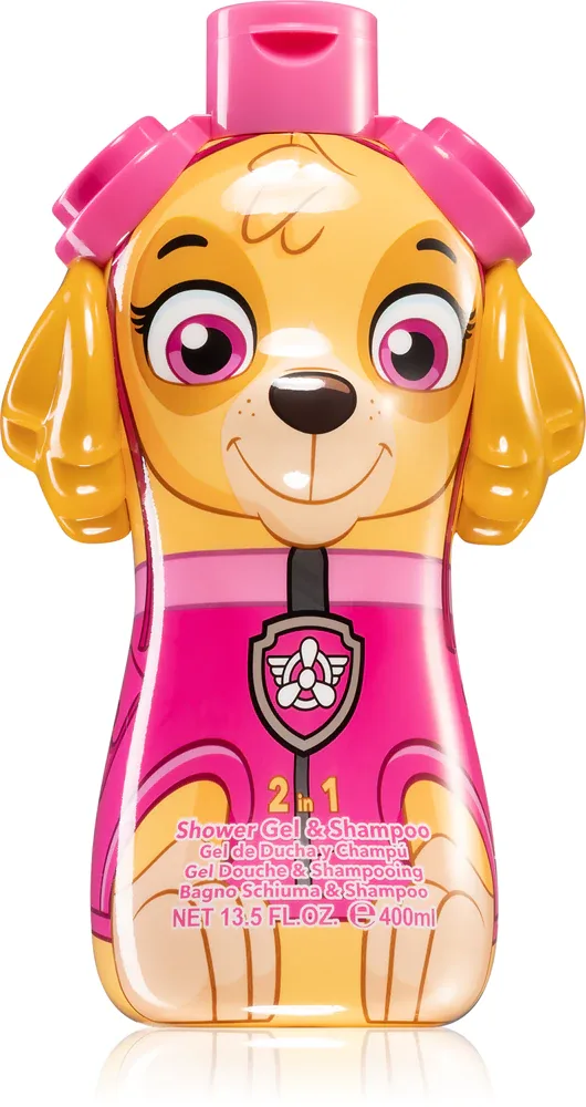 Nickelodeon Paw Patrol Sky - Гель для душа и шампунь 2 в 1 для детей, 400 мл