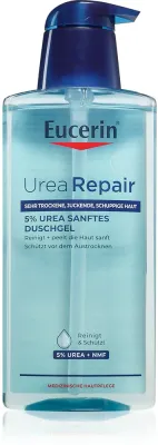 Eucerin UreaRepair 5% Urea Gentle Shower Gel - Гель для душа для сухой и раздраженной кожи, 400 мл