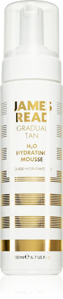 James Read Gradual Tan H2O Hydrating Mousse - Автозагар с омолаживающим действием, 200 мл