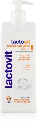 Молочко для тела Lactovit LactoOil увлажняющее, для сухой кожи, 400 мл