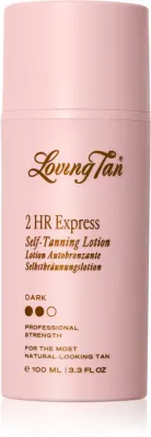 Автозагар для тела Loving Tan 2 HR Express с маслом ши и витамином E, 100 мл