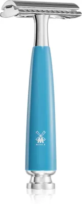 Mühle RYTMO R228 Blue Resin - Бритвенный станок Muhle RYTMO R228 Blue Resin традиционный, 1 шт, 1 шт
