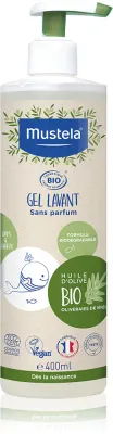 Mustela BIO - Гель для душа и волос для детей с рождения, 400 мл