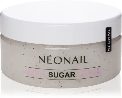 Скраб для ног NEONAIL Foot Sugar Scrub сахарный, для всех типов кожи, 300 мл