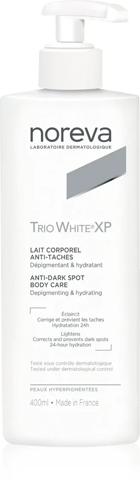 Noreva Trio White XP Anti-Dark Spot Body Care - Молочко для тела против пигментации кожи, 400 мл