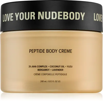 Крем для тела Nudestix Nudebody Peptide Body Cream с пептидами и маслом ши, 240 мл