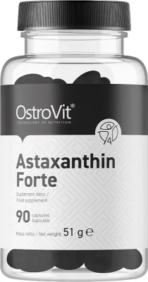 БАД OstroVit Астаксантин Форте антиоксидант, 90 капсул
