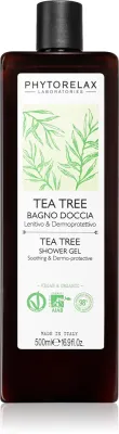 Phytorelax Laboratories Tea Tree - в успокаивающем геле для душа с маслом чайного дерева, 500 мл