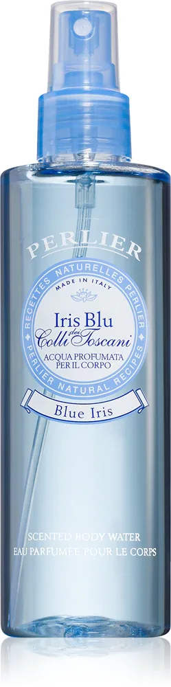 Perlier Blue Iris - Освежающий спрей для тела, 200 мл