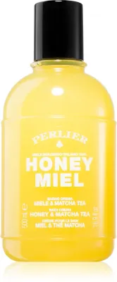 Крем для душа Perlier Honey Miel Honey Matcha Tea увлажняющий, с приятным ароматом, 500 мл