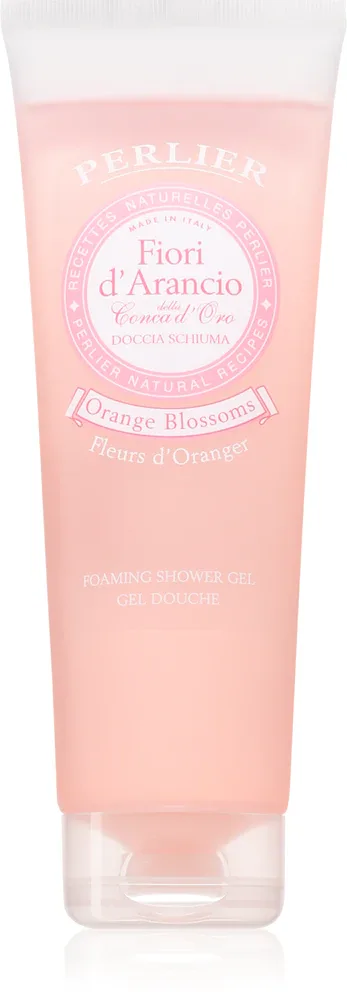 Гель для душа Perlier Orange Blossoms с ароматом цветков апельсина, увлажняющий, 250 мл