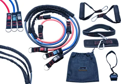 Набор эспандеров Power System Ultimate Expander Set с 3 уровнями сопротивления