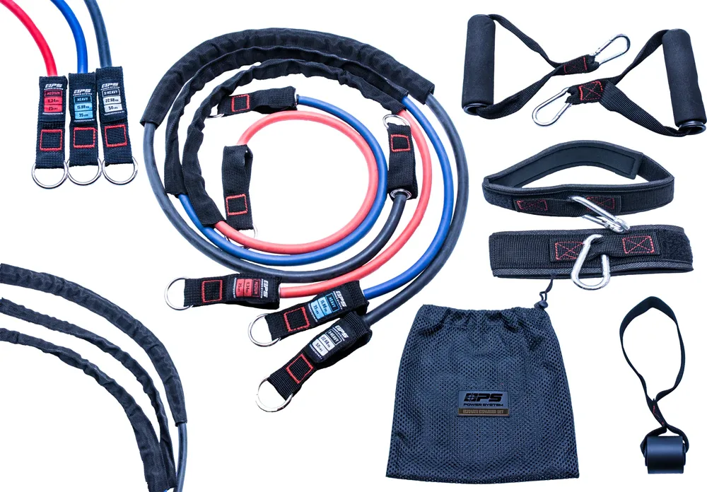 Набор эспандеров Power System Ultimate Expander Set с 3 уровнями сопротивления