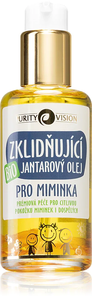 Purity Vision BIO - Янтарное масло для детей с рождения, 95 мл