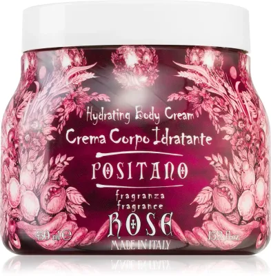 Rudy - Le Maioliche Positano Rosa Damascena - Увлажняющий крем для тела, 450 мл