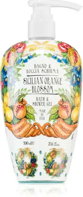Пена для ванны Rudy - Le Maioliche Sicilian Orange Blossom Line, увлажняющая, 700 мл
