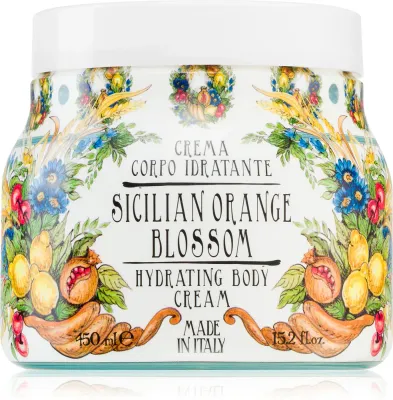 Rudy - Le Maioliche Sicilian Orange Blossom Line - Увлажняющий крем для тела, 450 мл