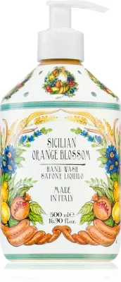 Rudy - Le Maioliche Sicilian Orange Blossom Line - Жидкое мыло для рук, 500 мл