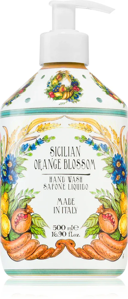 Rudy - Le Maioliche Sicilian Orange Blossom Line - Жидкое мыло для рук, 500 мл