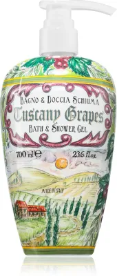 Rudy - Le Maioliche Tuscany Grapes - гель для ванны и душа, 700 мл