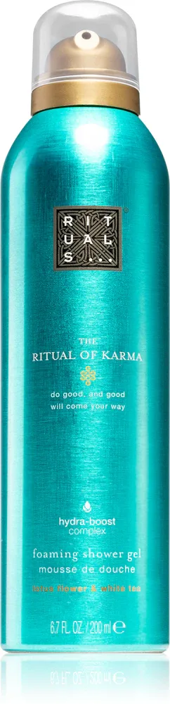Пенка для душа RITUALS The Ritual Of Karma ароматная, бархатистая текстура, 200 мл
