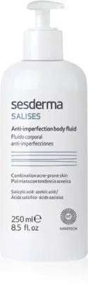 Sesderma Salises Anti-Imperfection Body Fluid - Молочко для тела против прыщей, 250 мл