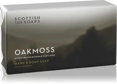 Scottish Fine Soaps Oakmoss - Мыло в кубике для тела, 220 г