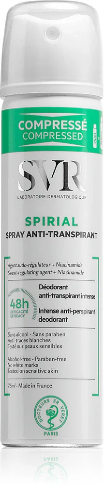 SVR Spirial - Антиперспирант в спрее 48-часовой эффект, 75 мл