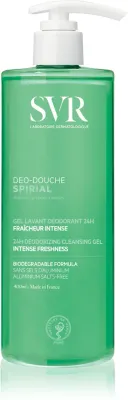 SVR Spirial Deo-Douche - гель для очищения лица, тела и волос dla cery wrażliwej, 400 мл